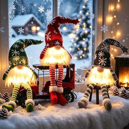 Bseical Gnomo Adornos Navideños